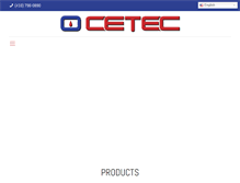 Tablet Screenshot of cetec.org