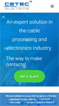 Mobile Screenshot of cetec.co.at