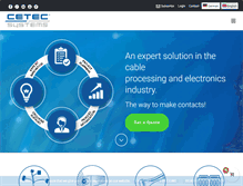 Tablet Screenshot of cetec.co.at